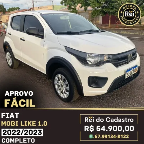 Mobi Like 1.0 2022/2023 - Completo - R$ 54.900,00 - Aprovo Fácil - Ent. 5.000,00 + 48X
