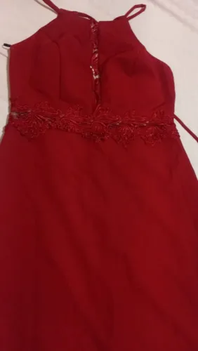 Vestido longo de festa
