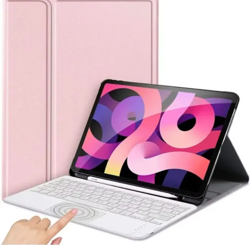Capa e Teclado com touchpad para iPad, Novo!