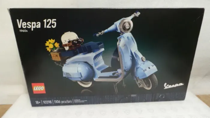 CAIXA VAZIA DO LEGO VESPA 125 SOMENTE A CAIXA VAZIA!!!