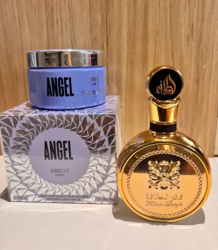 Kit Fakhar Gold+ pasta Angel ( lacrado - Original)