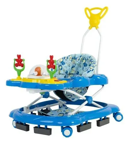 Andador Infantil musical Megaluxo Azul Jumbobaby