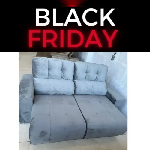 sofa retratil veludo a pronta entrega