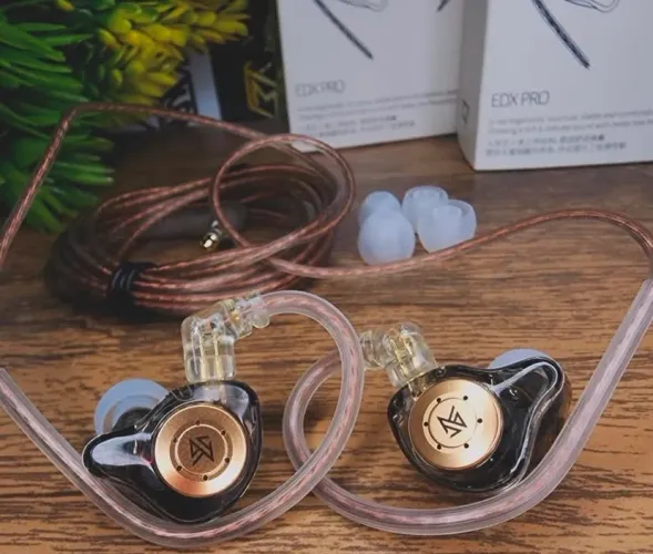 Fones de Ouvido KZ EDX PRO , fone profissional para retorno e gamer