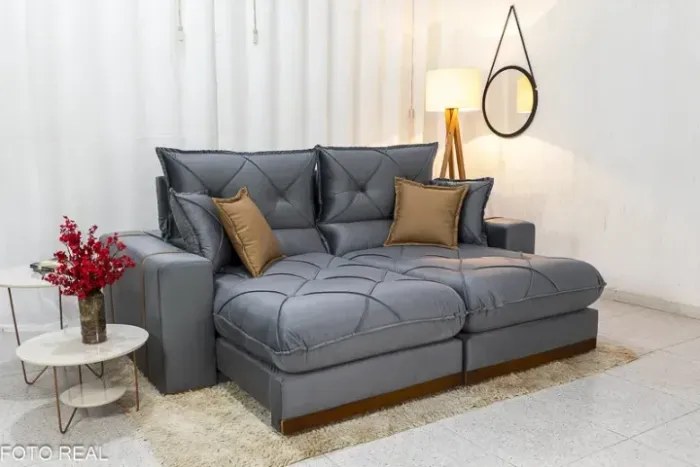 Sofá Gran Bello 2,50m - Pague na Entrega!