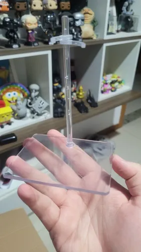 Suporte para Action Figure Transparente