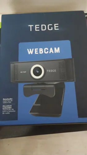 Webcam TeWebcam Tedge ML-WM720 HD 720p com Microfone - USB