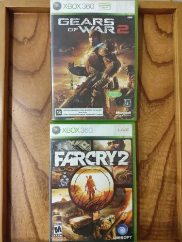 Gears of War 2 e Far Cry 2 - Xbox 360