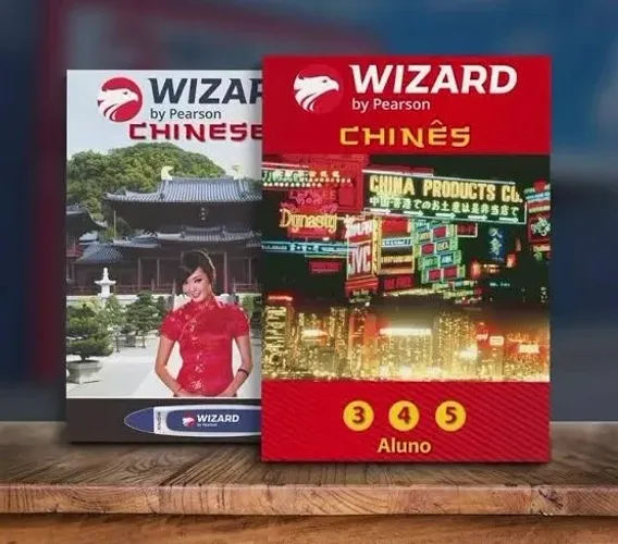 Livro wizard Chinese/ Mandarim