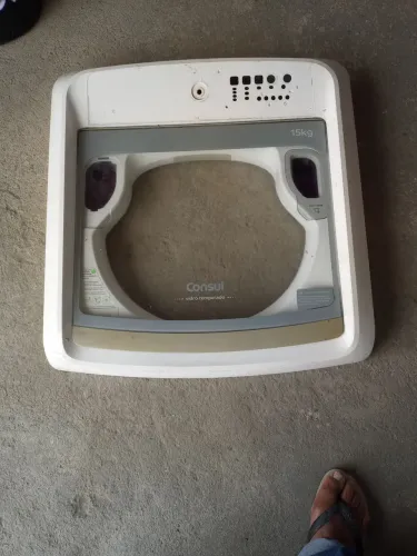 Tampa máquina de lavar roupa Consul 15 kilos