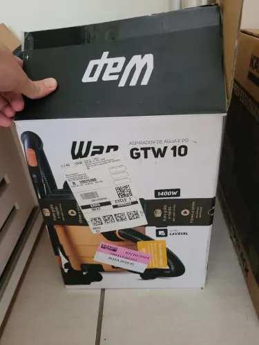 Maquina de alta pressão, aspirador de pó e água e snow foam.