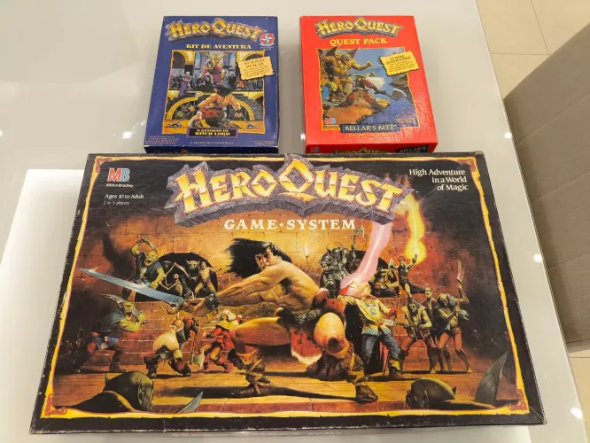 Heroquest com 2 Expansões e Extras