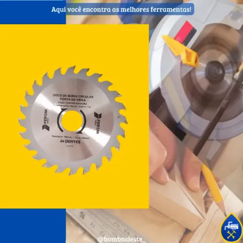 DISCO SERRA CIRCULAR 110MM 24 DENTES