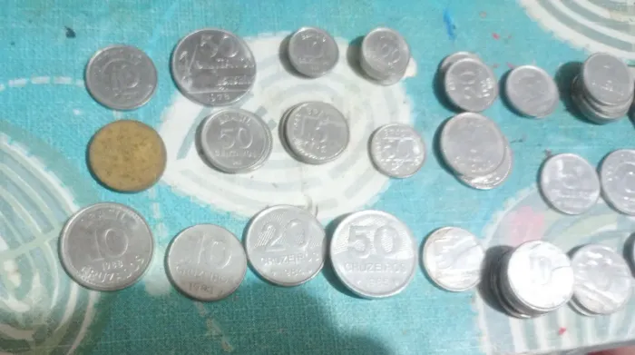 Coleção de Moedas Antigas Brasileiras