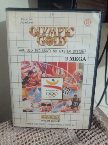 Jogo Olympic Gold original Master system