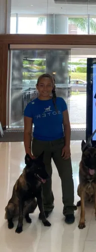 Adestradora de cães 