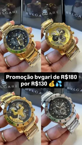 Relógios Bvlgari em Promoção!