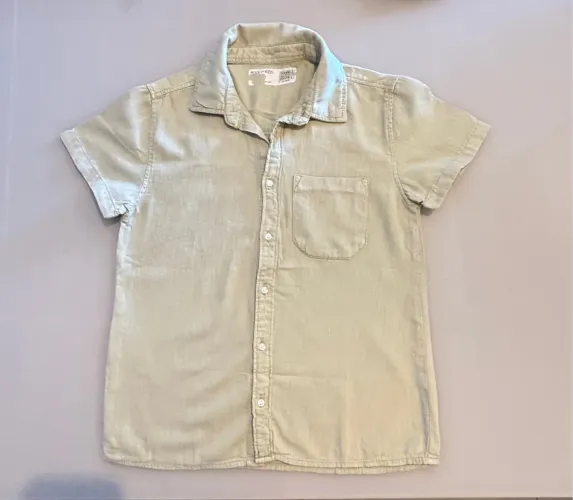 Camisa Infantil Manga Curta Verde Claro - Pool Kids