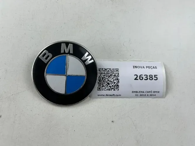  Emblema capô Bmw x1 2010 a 2014