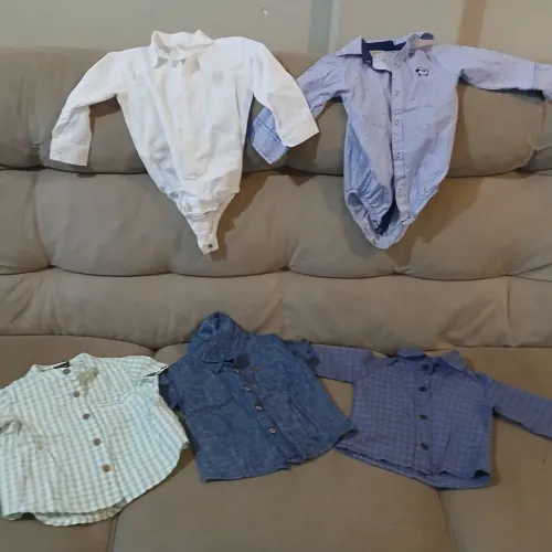 Camisas para bebês