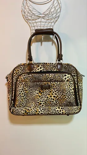 Bolsa de mão animal print Dionite