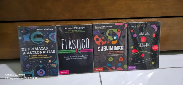 Coleção de Livros de Leonard Mlodinow