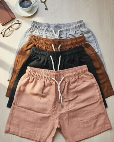 SHORTS DE LINHO PREMIUM