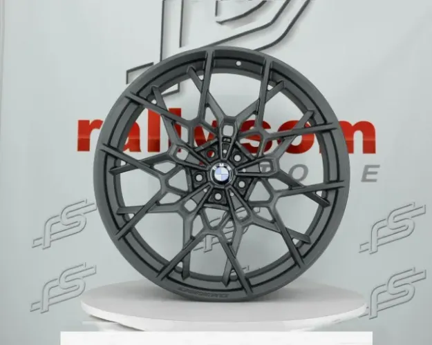 Jogo de Roda Bmw M760E Desing Grafite 5x112 - 22x8,5 e 22x9,5 Offset 25 e 35 (Nv)