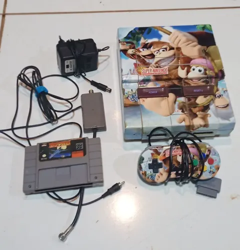 Super Nintendo Nitendo snes LEIA o anúncio.