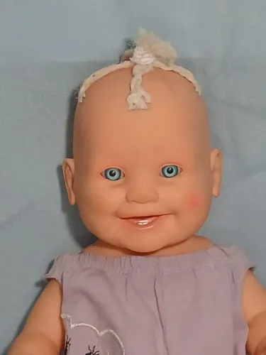 5 -BONECA BEBE CORPO DE BORRACHA