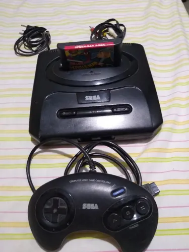 mega drive 3 Console - Completo e funcionando