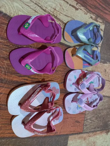 Chinelos Havaianas para bebês - Diversas cores!