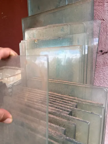 Vidros vários tamanhos 