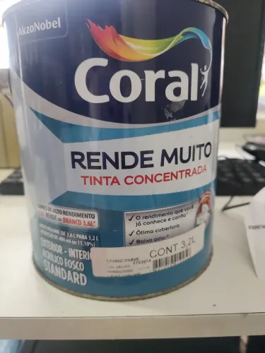 Promoção Tinta Coral Rende Muito - Cromo Suave 3.2L