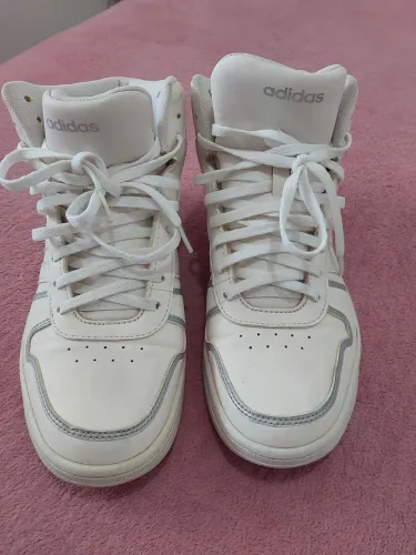 Tênis hoops 2.0 Mid branco Adidas