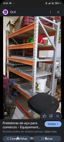 Gôndolas resistente 