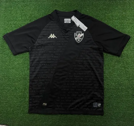 Camisa Vasco third preta 2024/25 Resposta Histórica - nova na etiqueta