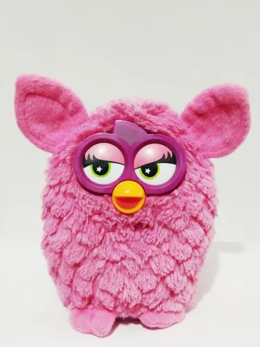 Pelúcia Furby Rosa Hasbro 2014 ( Não Funciona)