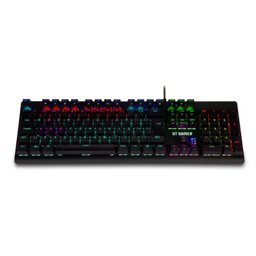 Teclado Mecânico GT Mechanical RGB Switch Red - WZetta