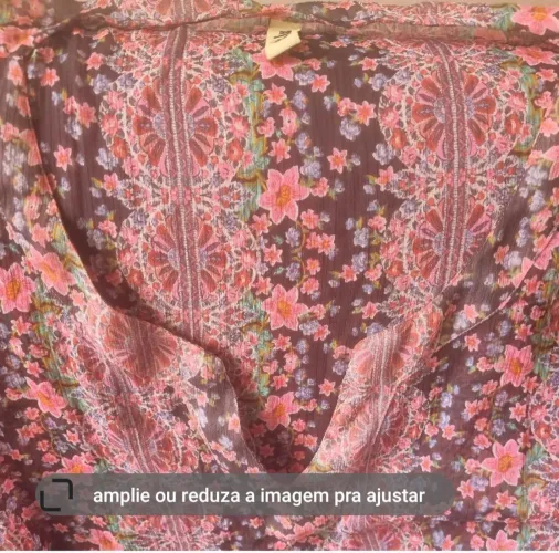 Saida de praia Floral - Tamanho GG