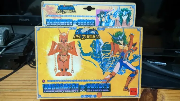 Cavaleiros do Zodiaco - Shun de Andrômeda - somente a caixa