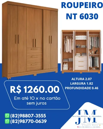 OFERTA ROUPEIRO NT 6030