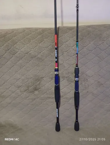 Varas para carretilha 