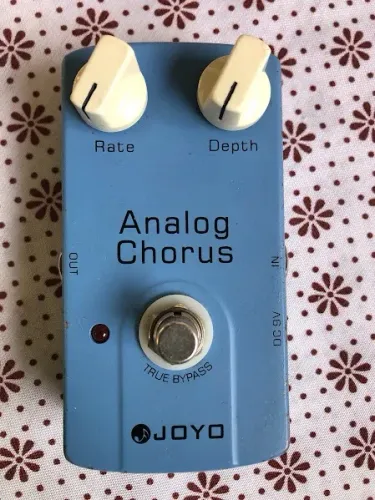Pedal Analog Chorus Joyo parcelo no Olxpay/ML avalio troca