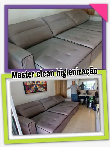 Limpeza de sofá