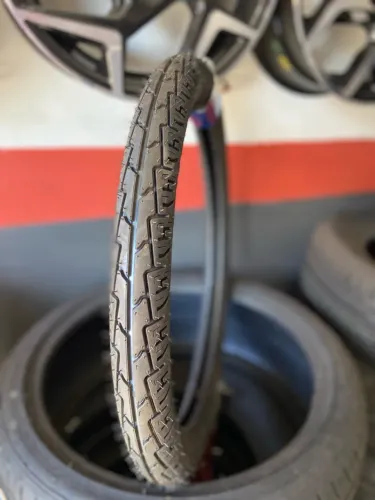 Pneu de moto novo vipal com câmara 60/100/17
