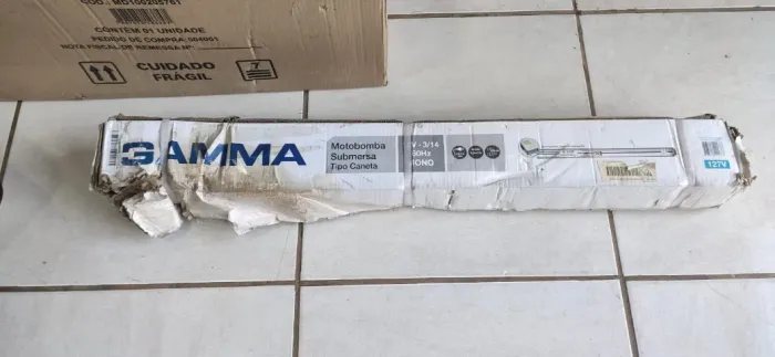 Motobomba (submersa) tipo caneta NUNCA USADA