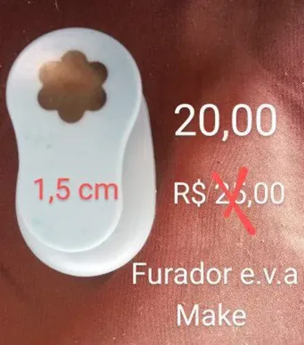 **PROMOÇÃO**6 Furadores e.v.a. MAKE