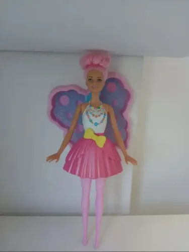 Boneca Barbie Princesa das Fadas bolha de sabão 