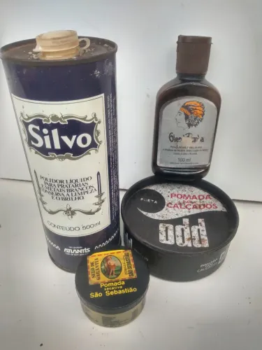 Kit de Antiguidades: Silvo, Odd e São Sebastião Lata embalagem